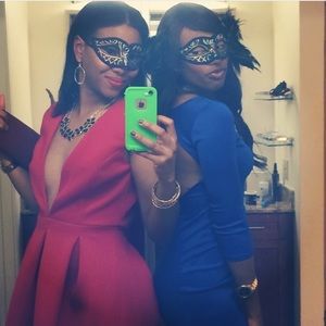 Red Couture Skater Dress